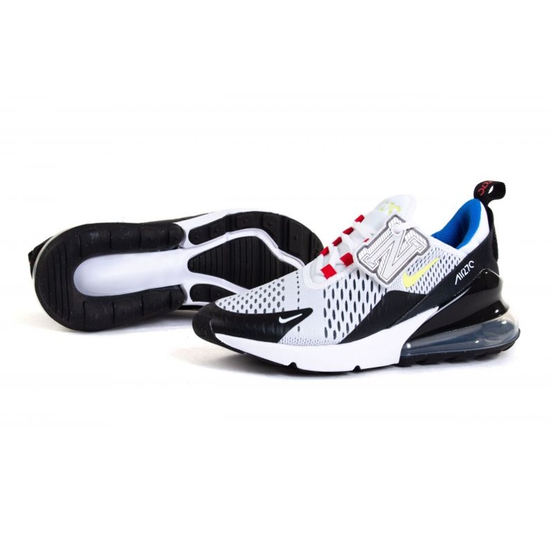 Chaussures Nike Air Max 270 GS DQ1107-100 blanc 1