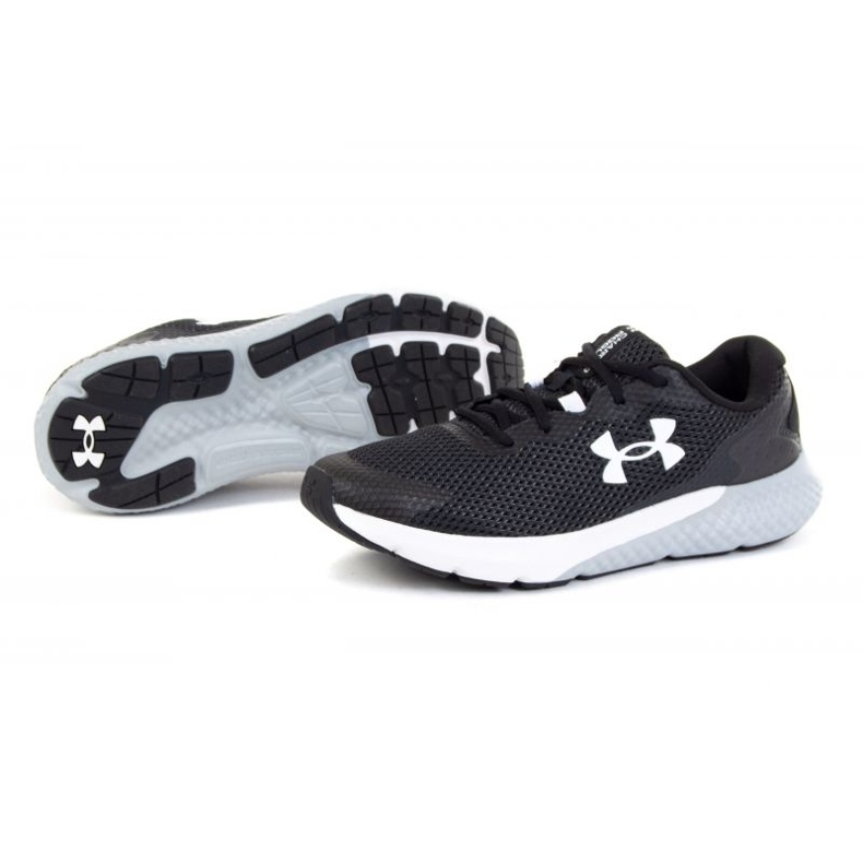 Chaussures Under Armour Charged Rouge 3 3024877-002 le noir 1