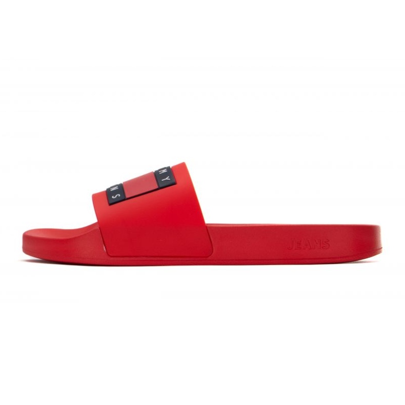 Tongs Tommy Hilfiger Pool Slide Ess EM0EM01191 Xnl rouge 1