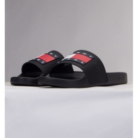 Tongs Tommy Hilfiger Flag Pool Slide Ess W EN0EN02115BDS le noir 11