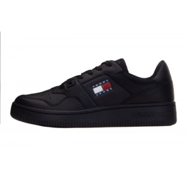 Tommy Hilfiger Retro Basket Ess M EM0EM00955 Chaussures Ogk noir 1
