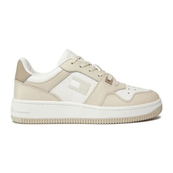 Chaussures Tommy Hilfiger Retro Basket Tonal Logo EN0EN02483ACG beige 1