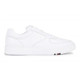 Chaussures Tommy Hilfiger Modern Cup Corporate Lth M FM0FM04941YBS blanche 1