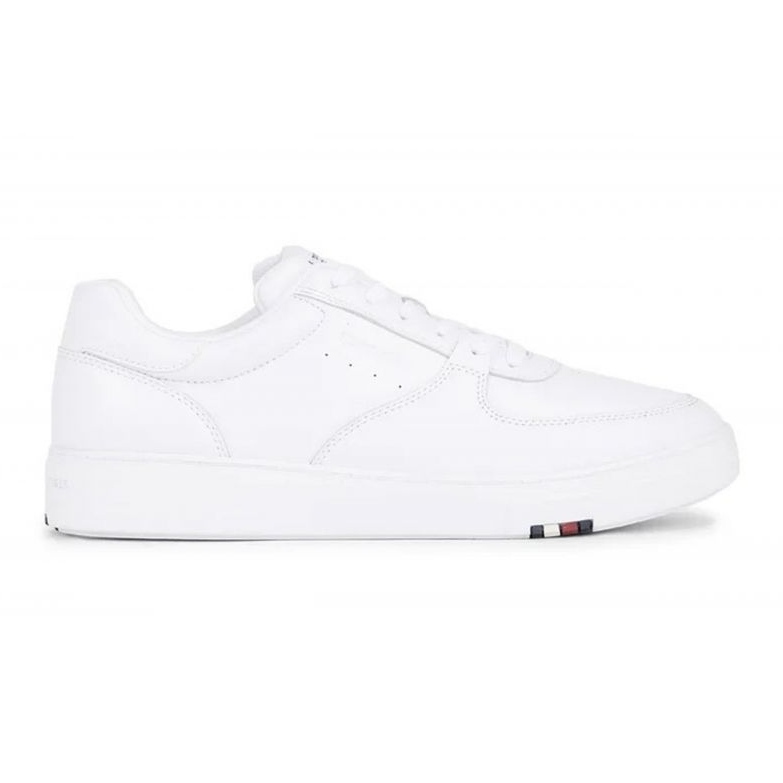 Chaussures Tommy Hilfiger Modern Cup Corporate Lth M FM0FM04941YBS blanc 1