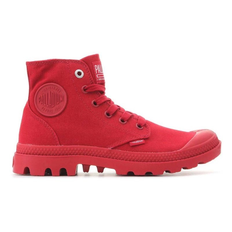 Palladium Pampa Hi Mono U 73089-607-M chaussures rouge 1