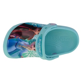 Sabots Crocs Fl Disney Frozen Ii T Clog Jr 206804-4O9 bleu 6