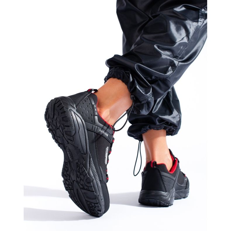 Chaussures de trekking femme SOFTSHELL Outdoor DK 1096 noir le noir 2 Chaussures de trekking femme SOFTSHELL Outdoor DK 1096 noir le noir 2
