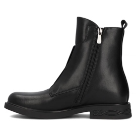 Filippo DBT6527/24 Bk bottes en cuir, noir le noir 2