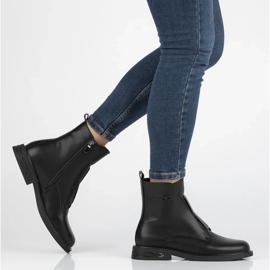 Filippo DBT6527/24 Bk bottes en cuir, noir le noir 3