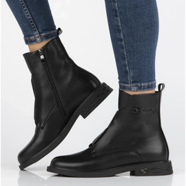Filippo DBT6527/24 Bk bottes en cuir, noir le noir 5