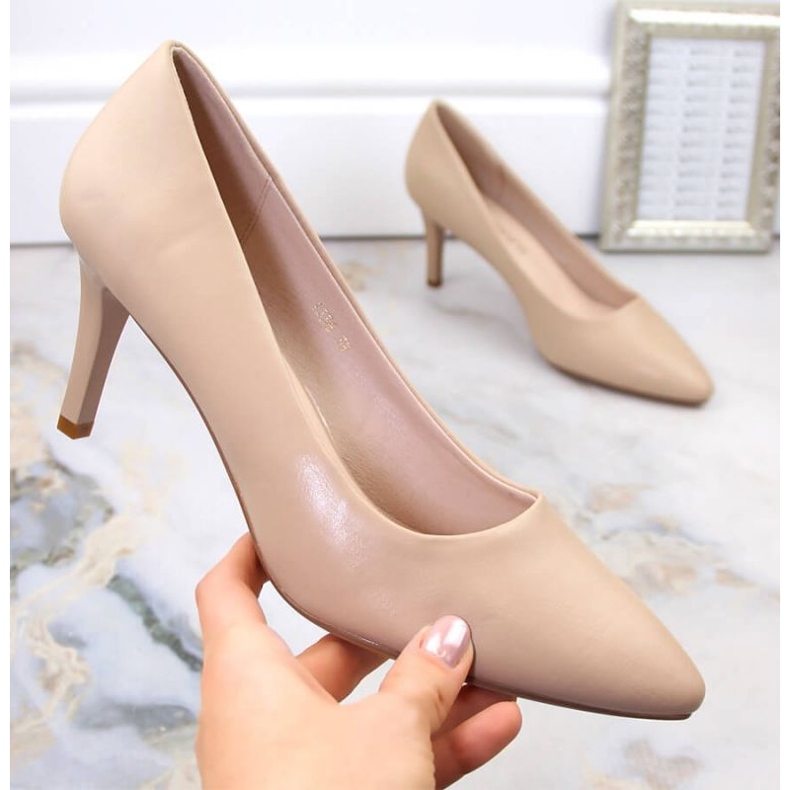 Sergio Leone W SK414E talons hauts café 2