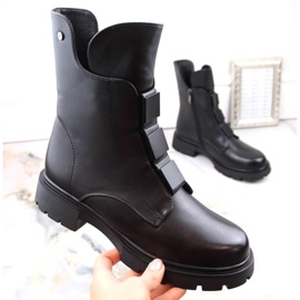 Filippo W PAW492 bottes zippées isolées, noir 2