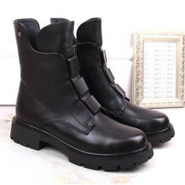 Filippo W PAW492 bottes zippées isolées, noir le noir 3