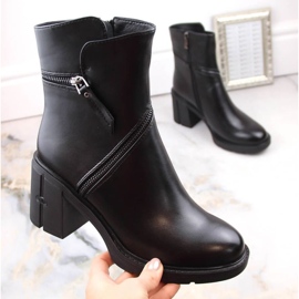 Bottines isolées Filippo W DBT4849 PAW497 le noir 1