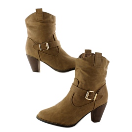 Bottines subtiles 3133-12A Kaki 1