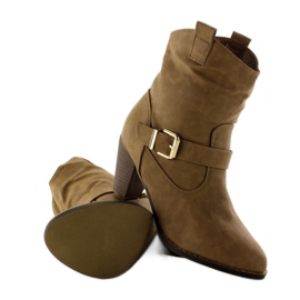 Bottines subtiles 3133-12A Kaki 2