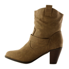 Bottines subtiles 3133-12A Kaki 4