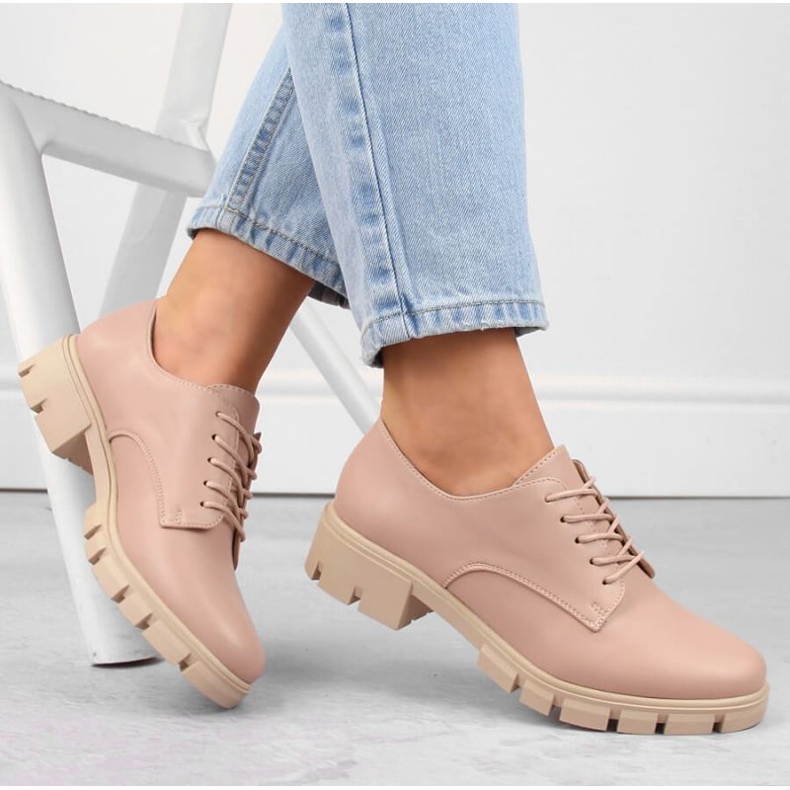 Chaussures M.Daszyński W SAN33B, roses 2