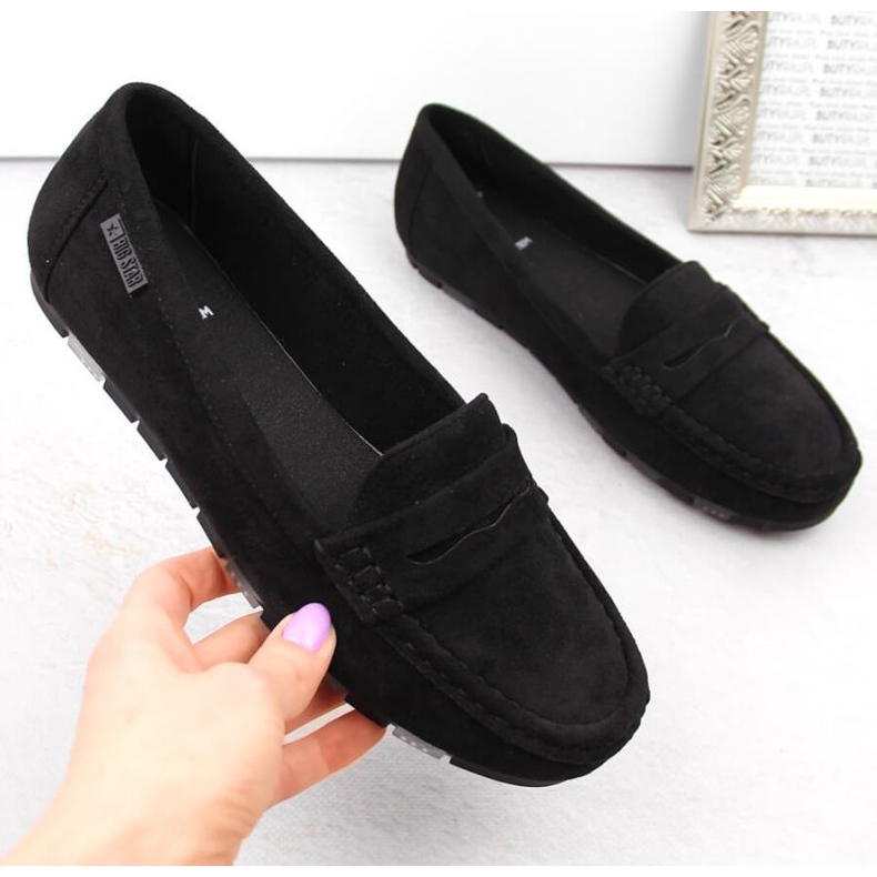 Mocassins Big Star W NN274929 INT1996B noir 2