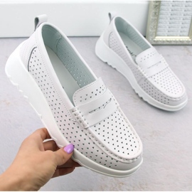 S.Barski Chaussures ajourées S. Barski W LR509 OLI253A blanche 2 S.Barski Chaussures ajourées S. Barski W LR509 OLI253A blanche 2