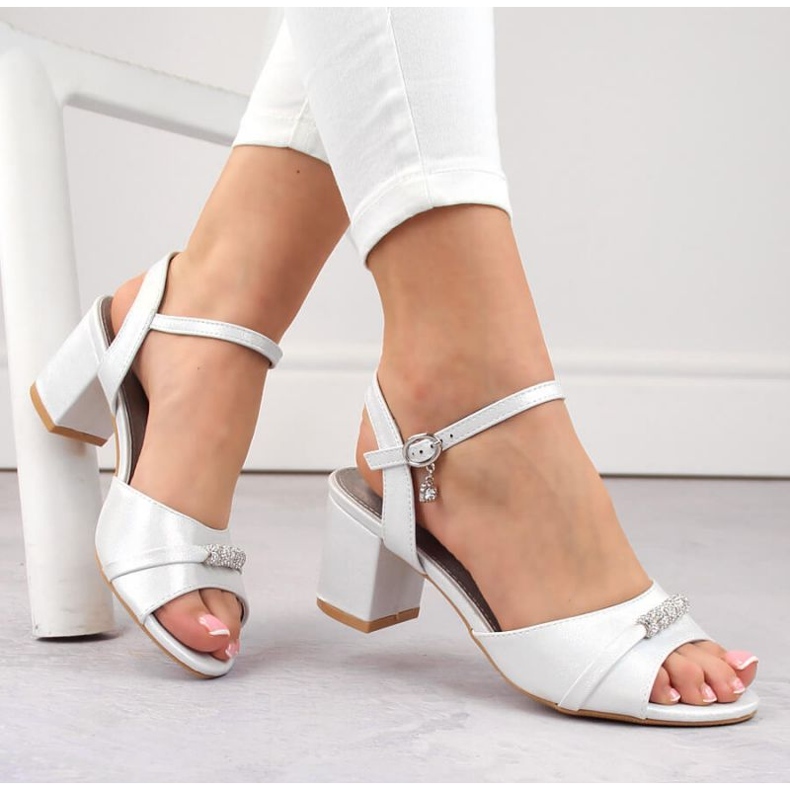 Vinceza W JAN305 sandales à talons argentées 1 Vinceza W JAN305 sandales à talons argentées 1