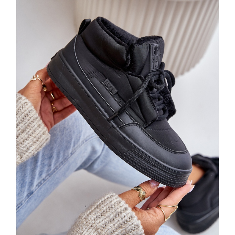 Baskets isolées Big Star pour femmes OO274A530 Noir 3