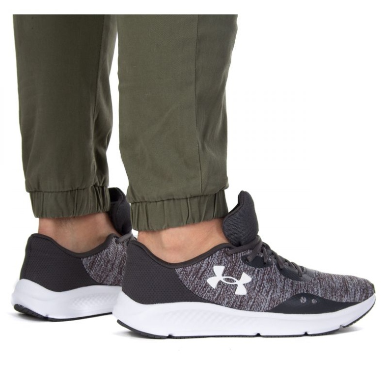 Chaussures Under Armour Charged Pursuit 3 Twist 3025945-100 gris 1 Chaussures Under Armour Charged Pursuit 3 Twist 3025945-100 gris 1
