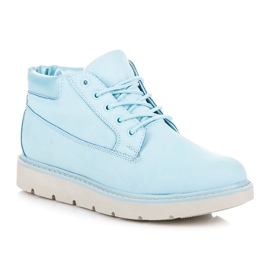 Vices Bottes sur la plate-forme bleu 3