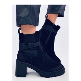 Tanish Bottines à talons hauts confortables noires - Inello le noir 2
