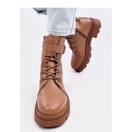 Bottes militaires brun 2