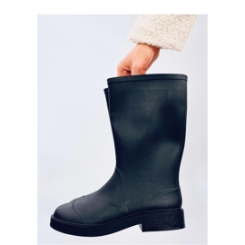 Galoches mates pour femmes le noir 1