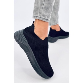 Chaussures de sport chaussettes Suare Allblack - Inello le noir 2