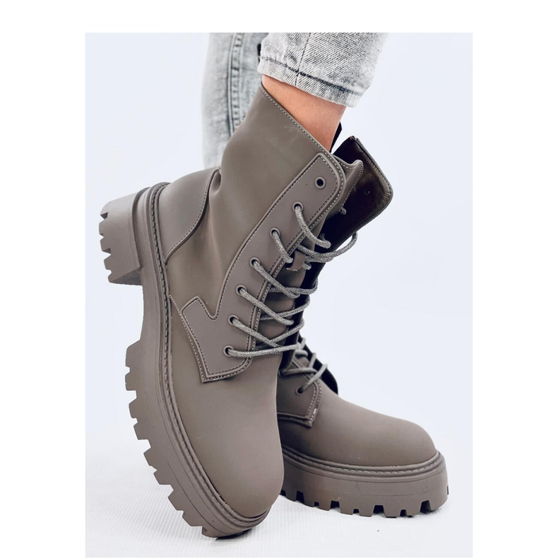 Bottines à lacets Tamar Vert - Inello 1