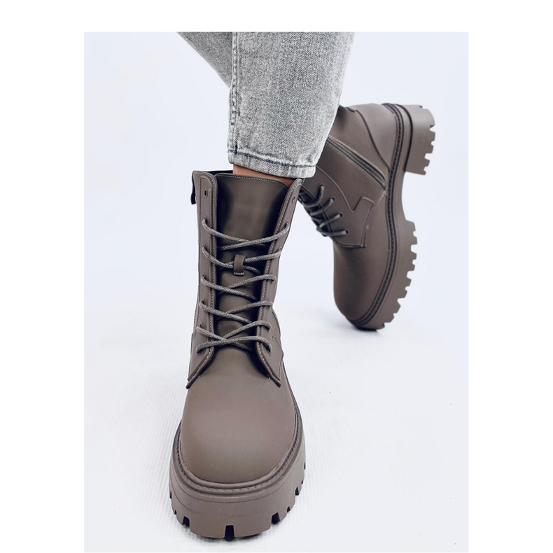 Bottines à lacets Tamar Vert - Inello 2