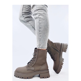 Bottines à lacets Tamar Vert - Inello 3