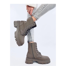 Bottines à lacets Tamar Vert - Inello 4