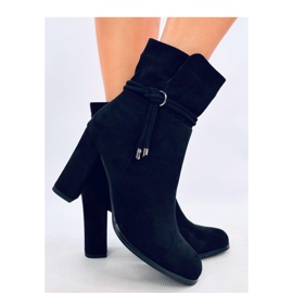 Minnai Bottines en daim noir - Inello le noir 2