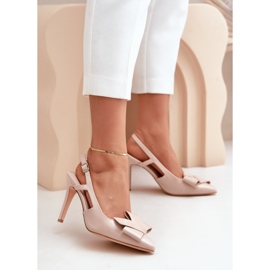 Talons hauts Modèle MVP351 Beige 1
