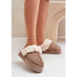 Chaussons Modèle FA-181 Beige Foncé 1
