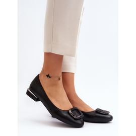 Sergio Leone BL203 Ballerines noires le noir 1
