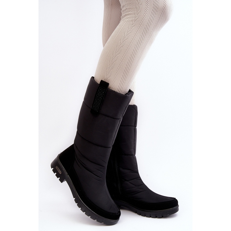Progress PROGJ-22-136 Bottes de neige noires le noir 1