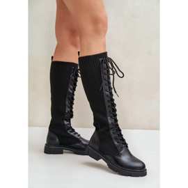 Modèle 9060 Bottes noires le noir 1