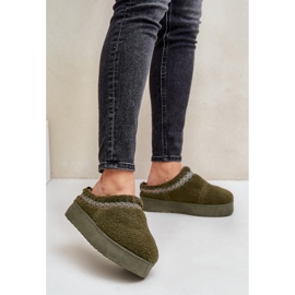 Bottes de neige modèle MC-39 vert foncé 1