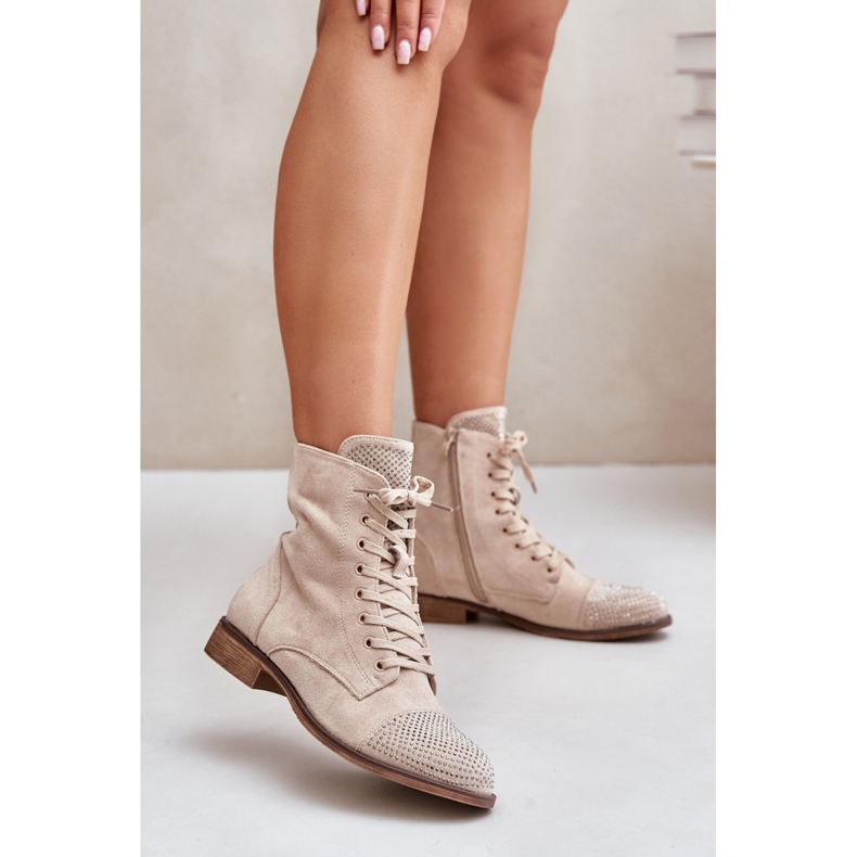 Bottes Modèle DA132P Beige Clair 1