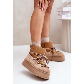 Bottes de neige Modèle HY868-63 Marron brun 1