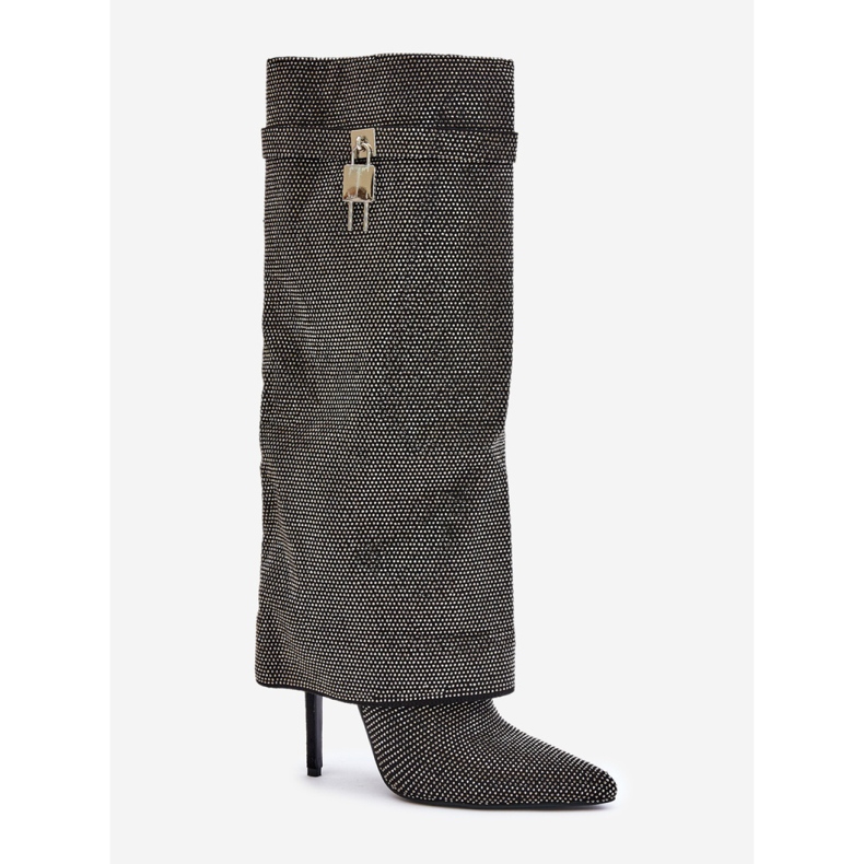 Modèle C-337 Bottes noires le noir 2