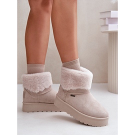 Big Star OO274A107 bottes de neige beige clair 1