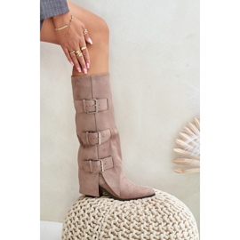 Bottes Modèle Vamissa QT108P Beige 2