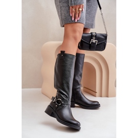 Bottes Modèle Zazoo 70141 Noir 1