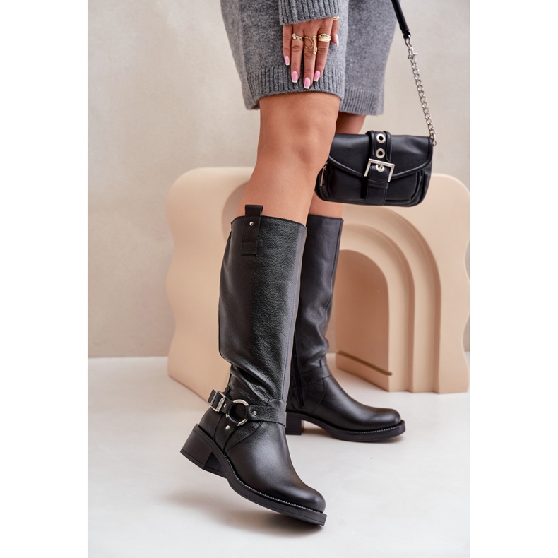 Bottes Modèle Zazoo 70141 Noir 1